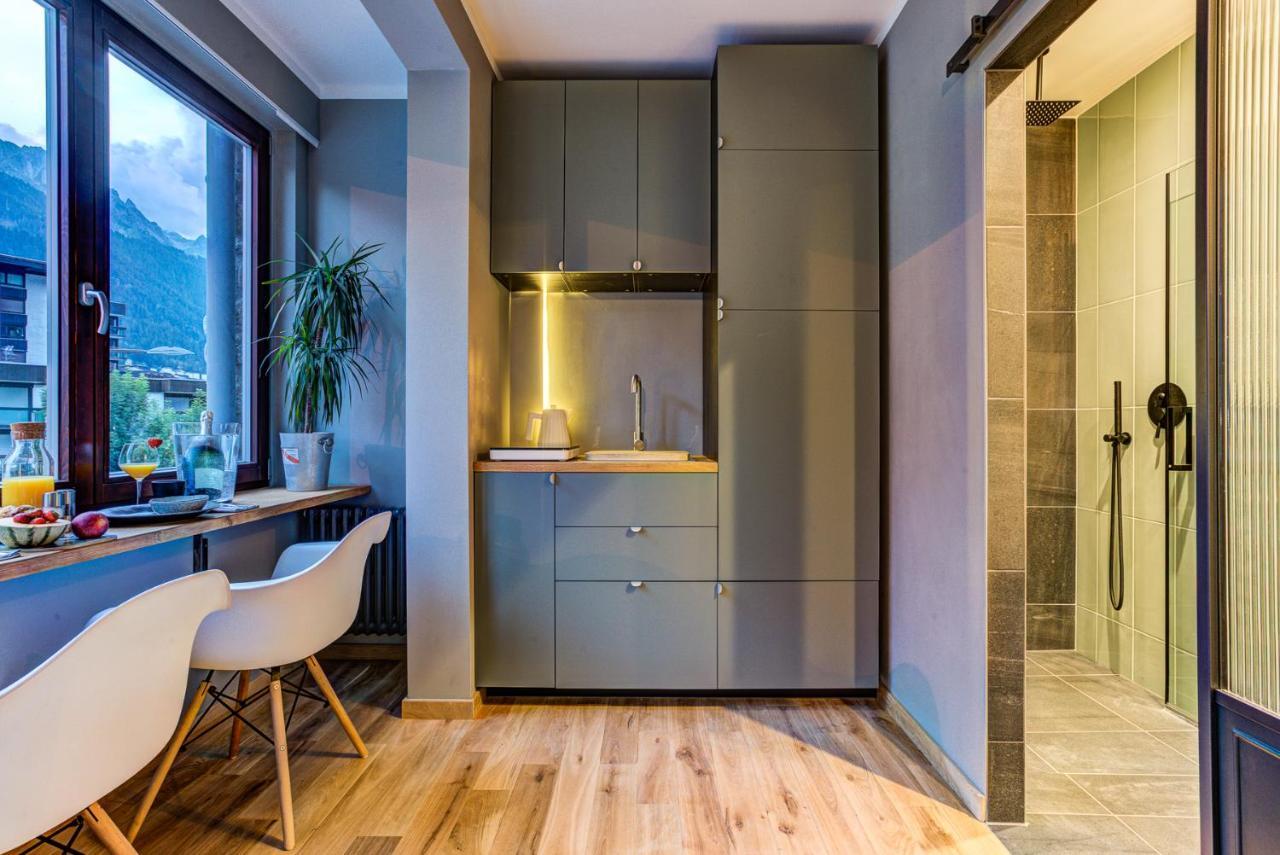 Chamonix City Center Luxury Studio Apartment Ngoại thất bức ảnh