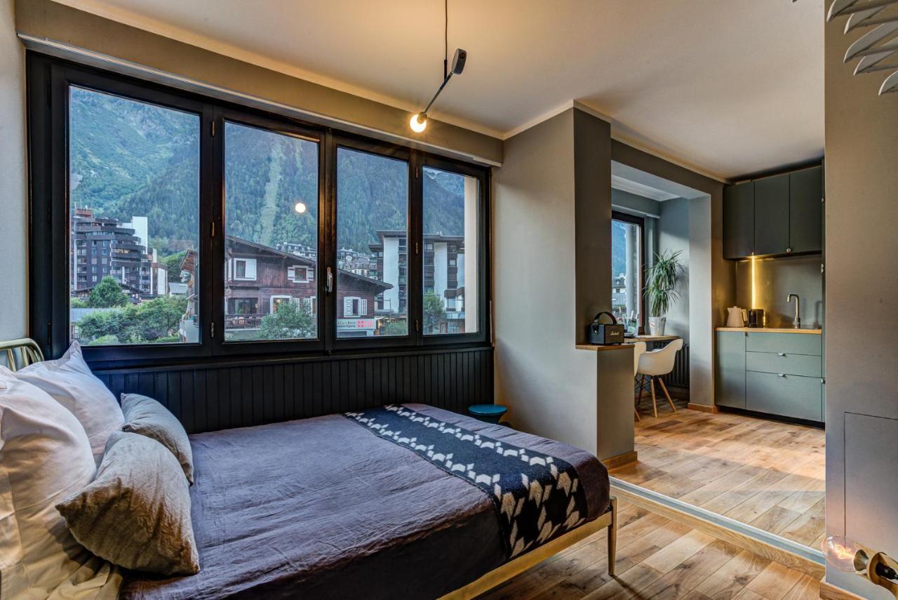 Chamonix City Center Luxury Studio Apartment Ngoại thất bức ảnh